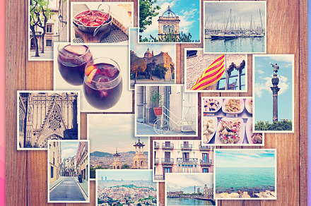 Barcelona, collage, a Holiday Photo by Olezzo
