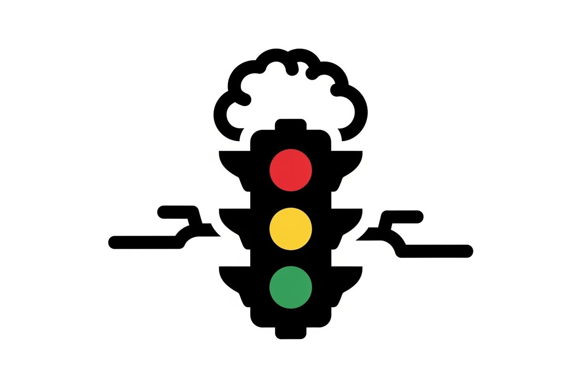 Modern Traffic Light Silhouette, a Graphic by musafir_fashion (Photo 13 of 14)