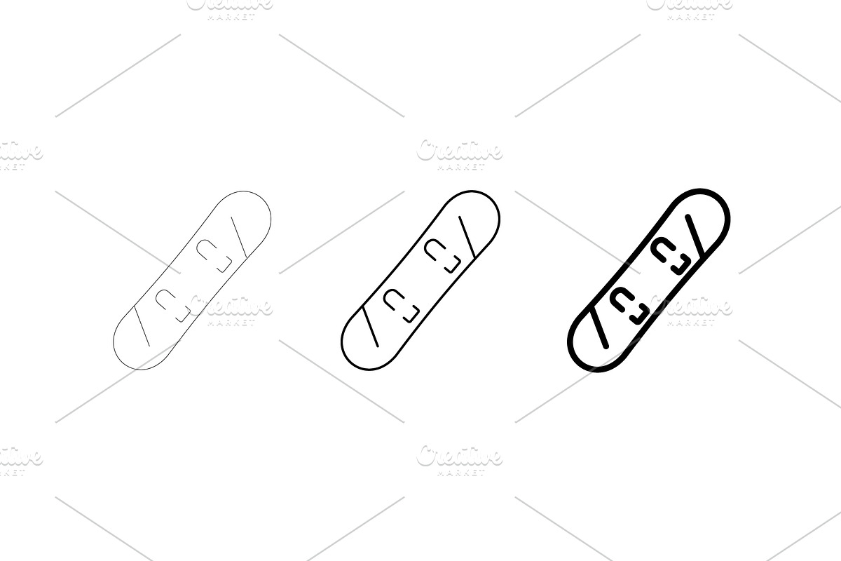 Winter Editable Outline Icon Pack, an Object Graphic by VIVAT Design Studio (Photo 4 of 6)