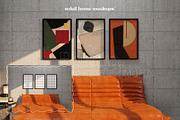 ROSALIA | Concrete Frame Mockup Set, a Household Mockup by SoleilHomeMockups (Thumbnail 6 of 11)