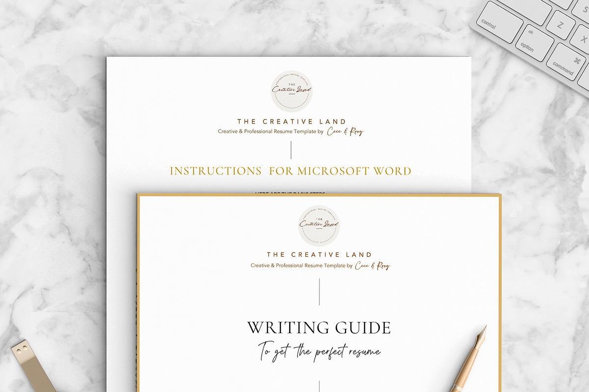 Resume/CV - The Cecilia, a Resume Template by CreativeLandStudio (Photo 8 of 9)