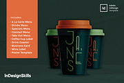 Restaurant Template Kit, a Branding & Logo Template by InDesignSkills (Thumbnail 3 of 14)