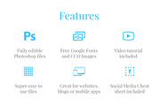 Travel Social Media Banners, a Social Media Template by Web Donut (Thumbnail 2 of 9)