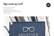 50 sign facade signboard logo mock, a Product Mockup by PrintPixel (Thumbnail 39 of 53)