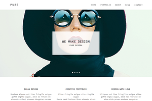 Pure - Full Responsive Muse Template