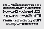Minibyte, a Sans Serif Font by Francisco Beltrán (Thumbnail 4 of 6)