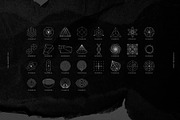200 Retro Futuristic Shapes, an Object Graphic by FLYERWRK (Thumbnail 4 of 13)