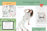 Retro Scribble Abstract pattern, a Pattern Graphic by AnnaTkachi (Thumbnail 3 of 8)