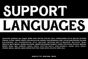 Brody Rawk, a Blackletter Font by inumocca_type (Thumbnail 12 of 14)