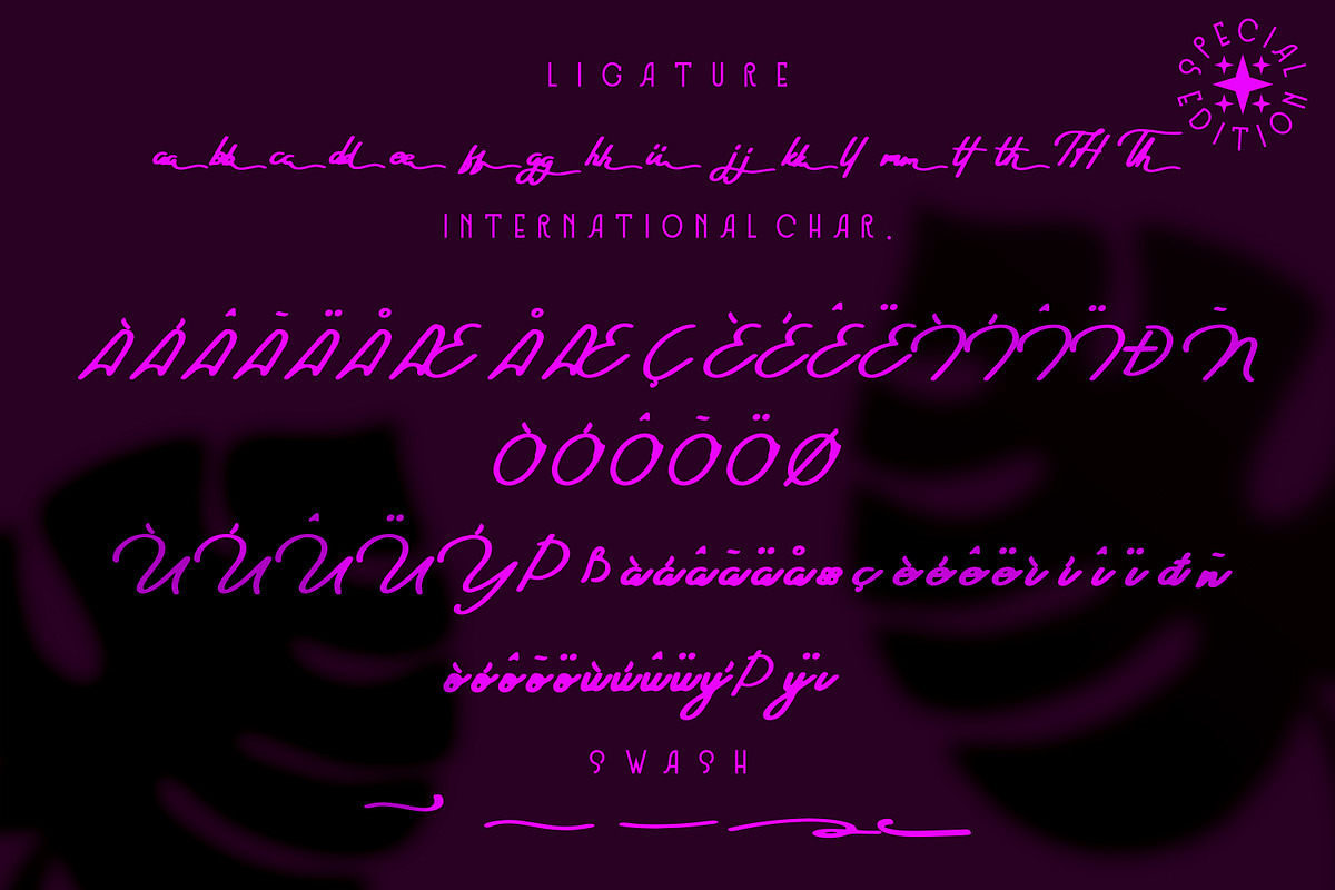 Shaa Shaa - Script style font, a Script Font by mahstudios (Photo 7 of 8)