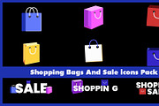 Shopping Bags Icons After Effects, a Templates & Theme by FlashFXbox (Thumbnail 1 of 2)