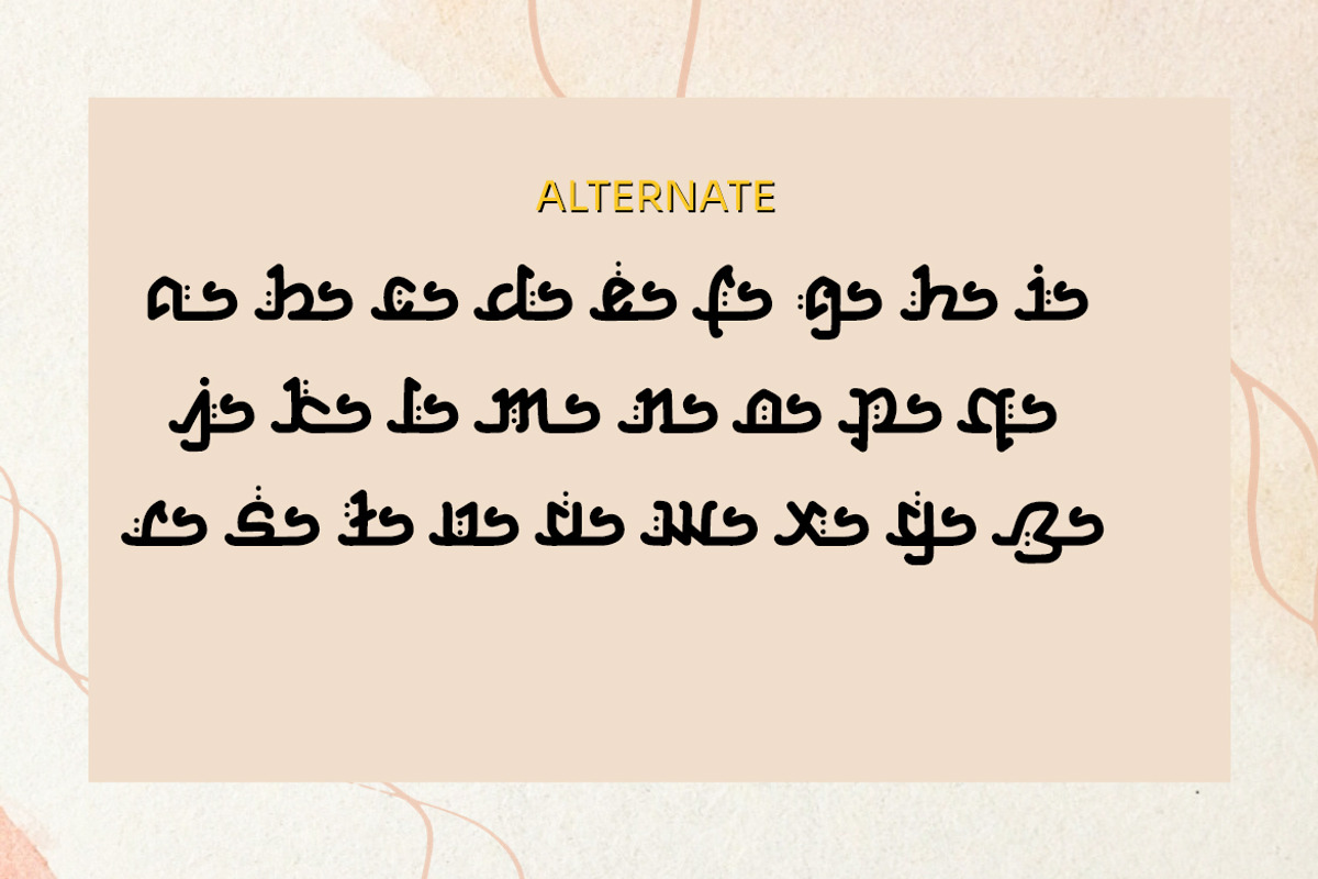 Saifullah - Arabian Typeface, a Handwritten Font by Dhabee (Photo 8 of 15)