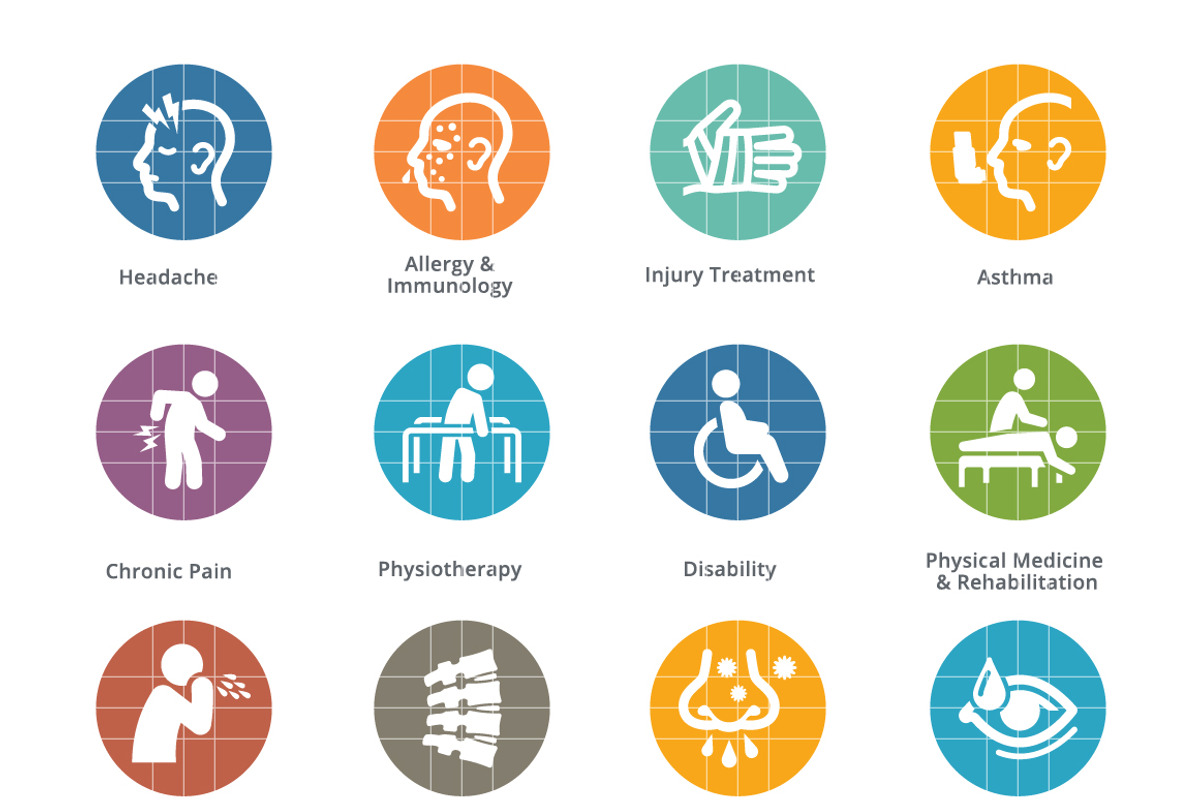 Health Conditions & Diseases Icons, an Icon by introwiz1 (Photo 3 of 3)