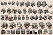 Isometric Ancient City Pack, an Object Graphic by Beatheart Creative Studio (Thumbnail 18 of 77)