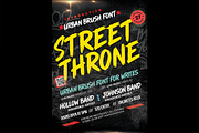 Streetfury Urban Brush Font, a Script Font by Art StoreID (Thumbnail 3 of 10)