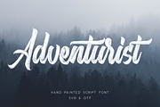 Adventurist - SVG Script Font, a Script Font by Surplus Type Co (Thumbnail 1 of 11)