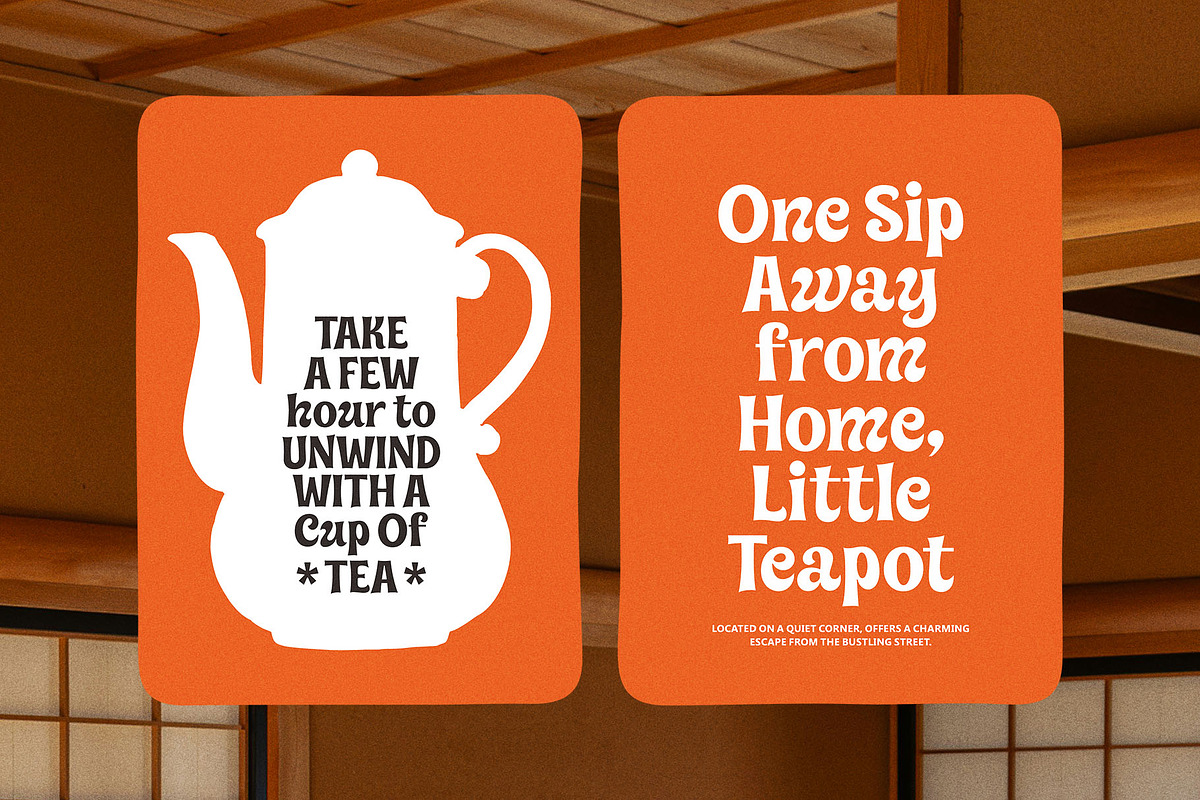 Jabula – Handcrafted Display Font, a Font by Four Lines Std. (Photo 4 of 10)