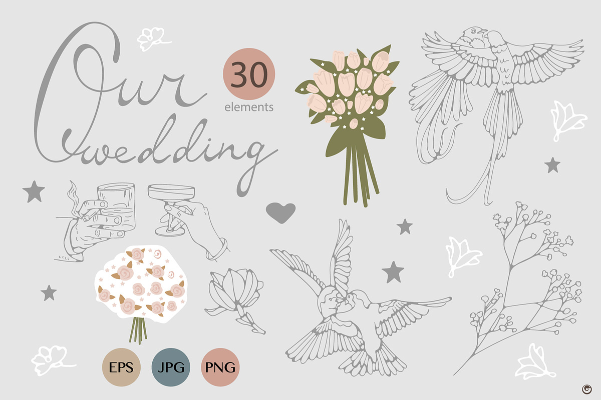 Our wedding, a Person Illustration by Olillia (Photo 3 of 4)