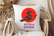 Camo Witch Halloween Sublimation, an Illustration by DreamCafeArt (Thumbnail 6 of 6)
