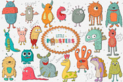 Little Monsters, an Illustration by clipick (Thumbnail 1 of 6)