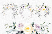 Wildflower frame corners clipart, a Decorative Illustration by Invite to Clipart (Thumbnail 7 of 10)