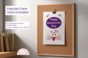 Cute Valentine Wall Art Prints, a Decorative Illustration by Decor Lines (Thumbnail 4 of 5)