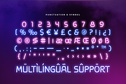 Flare - Neon Light Party Font, a Sans Serif Font by Hamz Studio (Thumbnail 2 of 8)