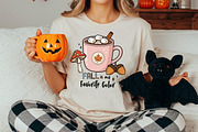 Fall Autumn Halloween Hot Cocoa PNG, an Illustration by CreationArt (Thumbnail 4 of 5)