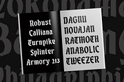 The Bullova Blackletter Fonts, a Blackletter Font by Angin Studio (Thumbnail 14 of 18)