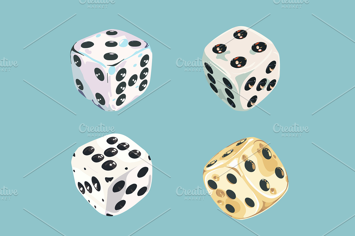 Casino Game and Gambling Illustrated, an Illustration by billpaxton.next (Photo 18 of 22)