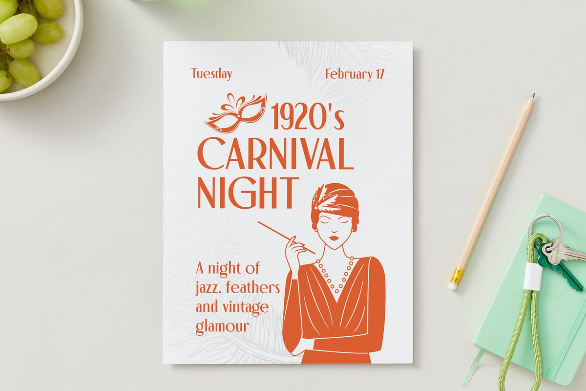 Golden Avenue - Glamour Typeface, a Sans Serif Font by HipFonts (Photo 11 of 15)