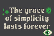 Arshine Stamp, a Sans Serif Font by Craft Supply Co. (Thumbnail 5 of 8)