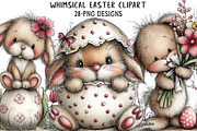 Whimsical Easter Clipart, an Illustration by Daily.Designs (Thumbnail 1 of 7)