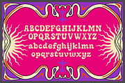 Psycora Psychedelic Font, a Sans Serif Font by Rasio Studio (Thumbnail 2 of 8)