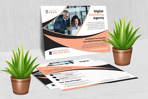 Digital Marketing Agency Post Card