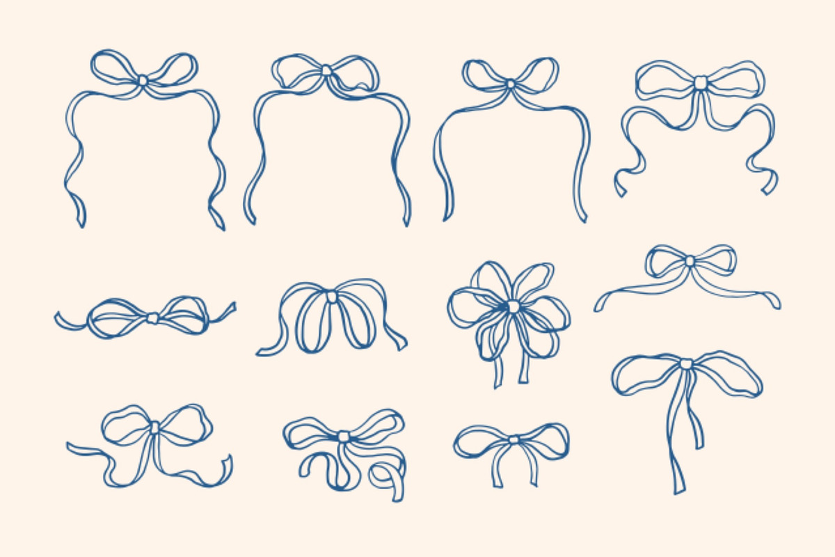 Frames & Bows Procreate Stamps, a Brushes & More by Veronika Gotovceva (Photo 5 of 7)