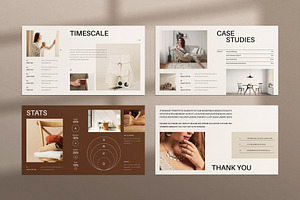 Pitch Deck Presentation Design Canva