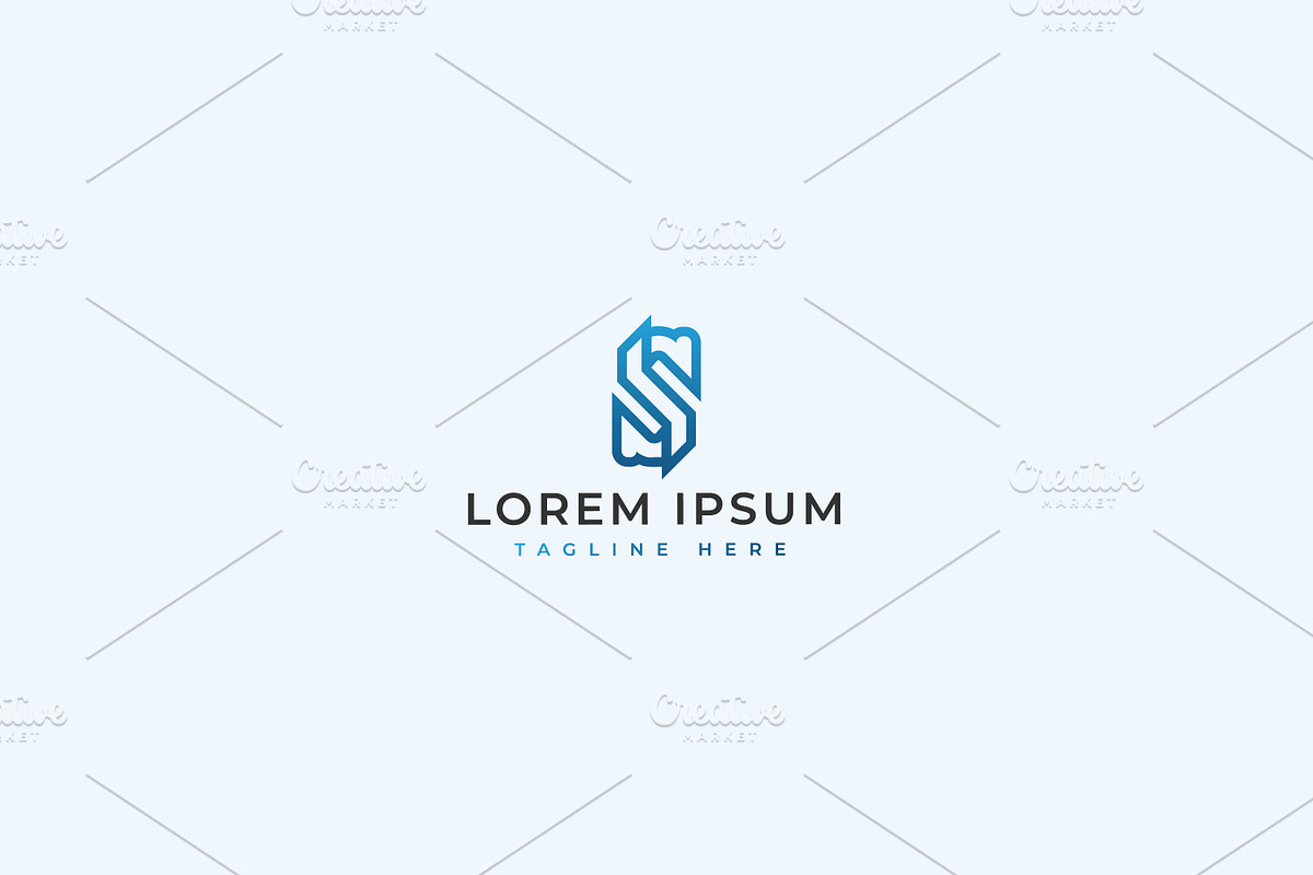 S letter logo template, a Branding & Logo Template by vectplus (Photo 1 of 2)