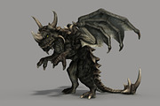 DRAGON REX ALPHA fbx only, a Characters & Person 3D Model by PROTOFACTOR (Thumbnail 2 of 2)