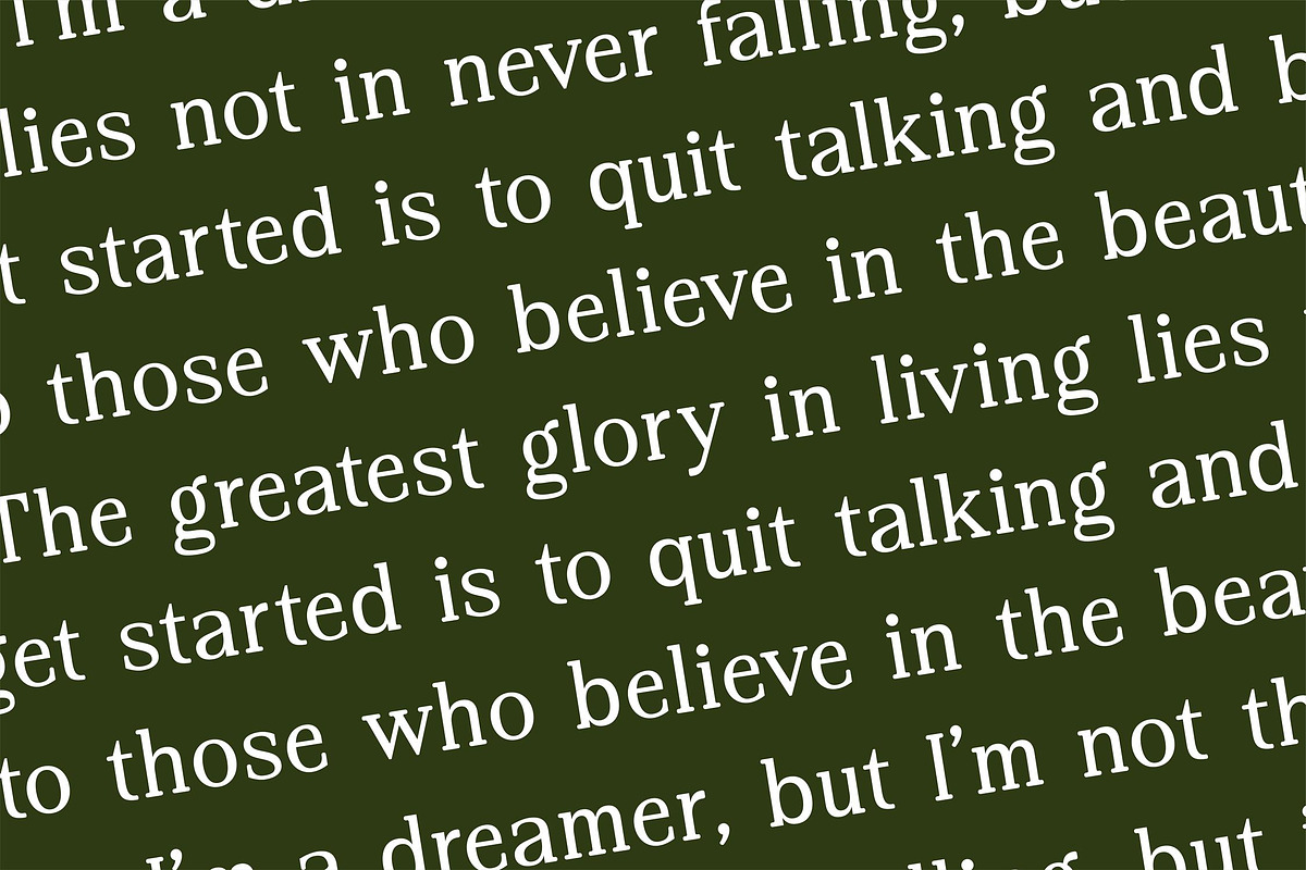 Regime Misfiles Serif Oldstyle Font, a Serif Font by Letterena Studios (Photo 9 of 15)