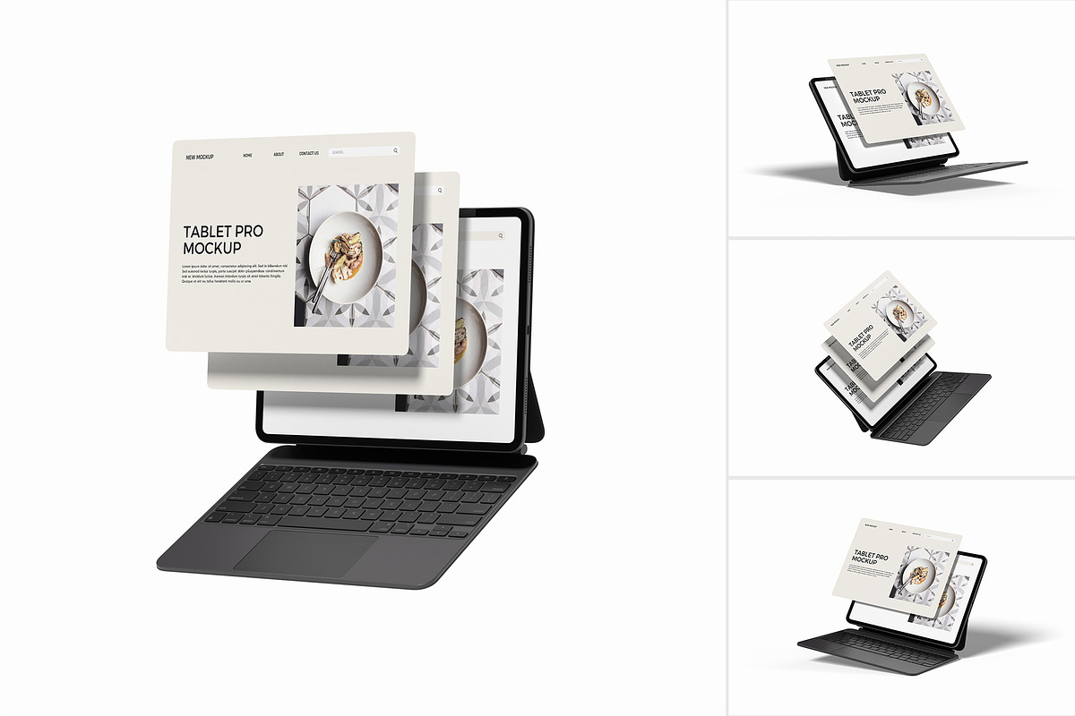 iPad Screen Mockup, an iPad Mockup by suciamairastd (Photo 1 of 5)