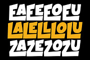 Garned - Bold Display Typeface, a Sans Serif Font by Typebae (Thumbnail 5 of 9)