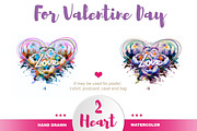 Hearts for Valentine's Day, a Decorative Illustration by Allween (Thumbnail 3 of 5)