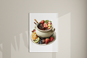 200+ Watercolor Kitchen Clipart Set, a Decorative Illustration by Pati Charm Studio (Thumbnail 12 of 13)