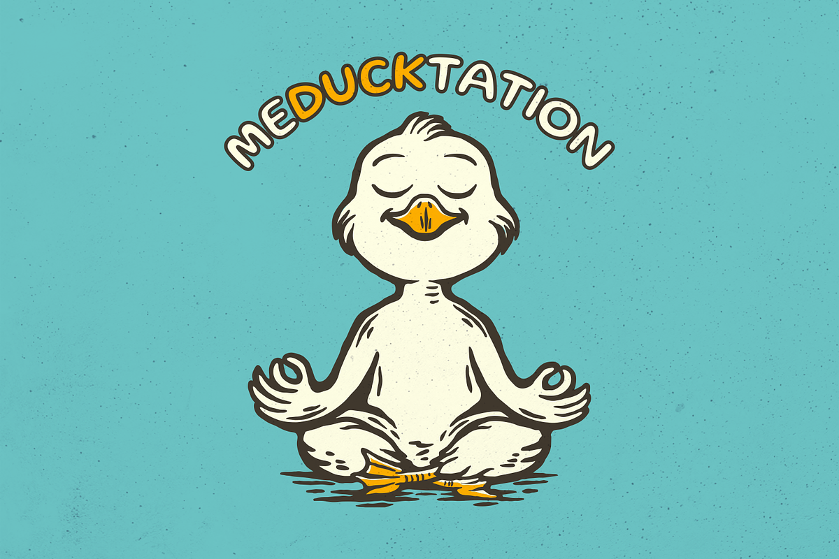 Meducktation, an Animal Illustration by Mangustudio (Photo 1 of 3)