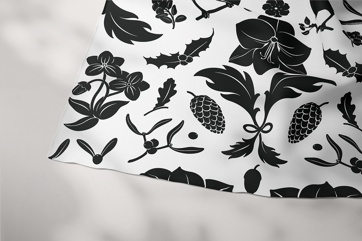Christmas Patterns, a Pattern Graphic by PatrushevaYana (Photo 11 of 12)
