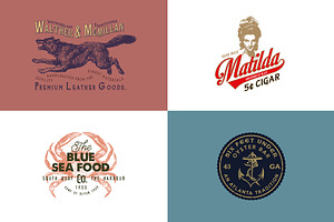 32 Vintage Logo Templates Vol. 2