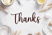 Bakery | Script Font, a Script Font by Scratchones (Thumbnail 8 of 8)