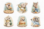 Tasty bites, an Animal Illustration by Mimomy (Thumbnail 2 of 7)