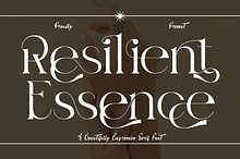 Resilient Essence - Elegant Font